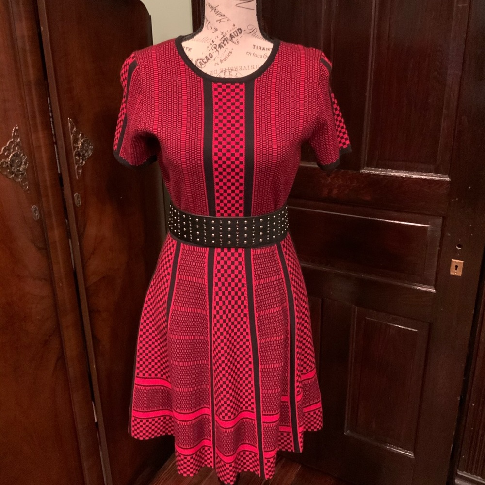 ❤️ Spense ❤️ Red Flare Dress